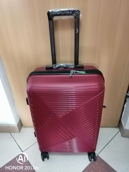 Walizka podróżna L średnia mix