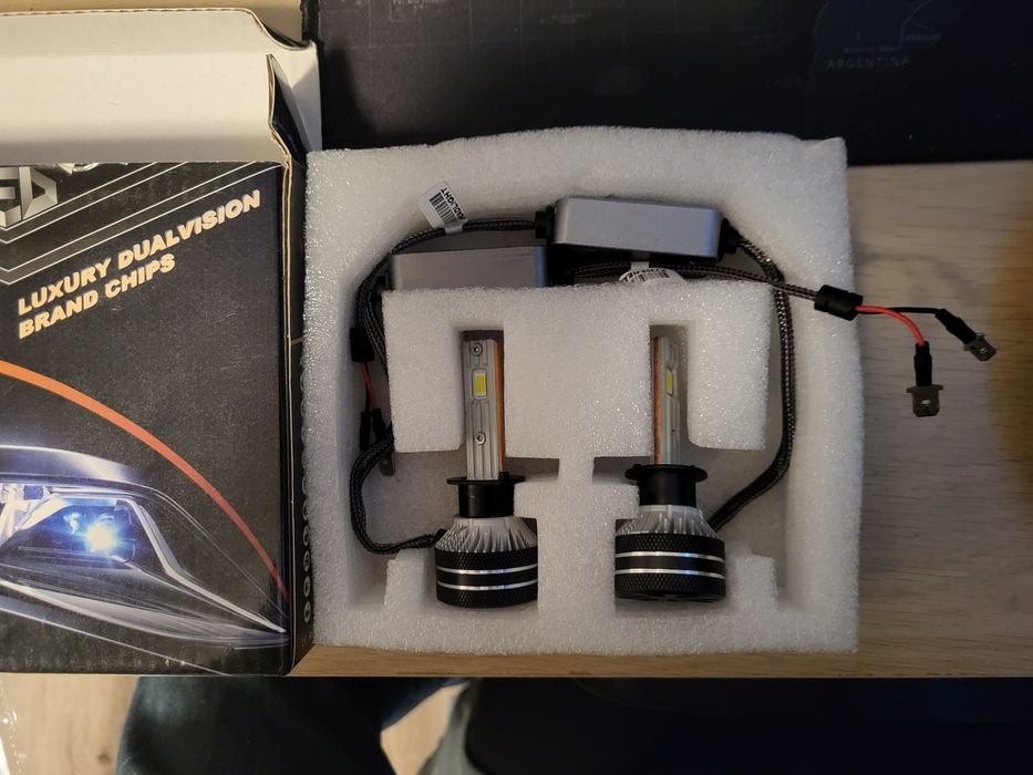 Żarówki LED H1 canbus retrofit