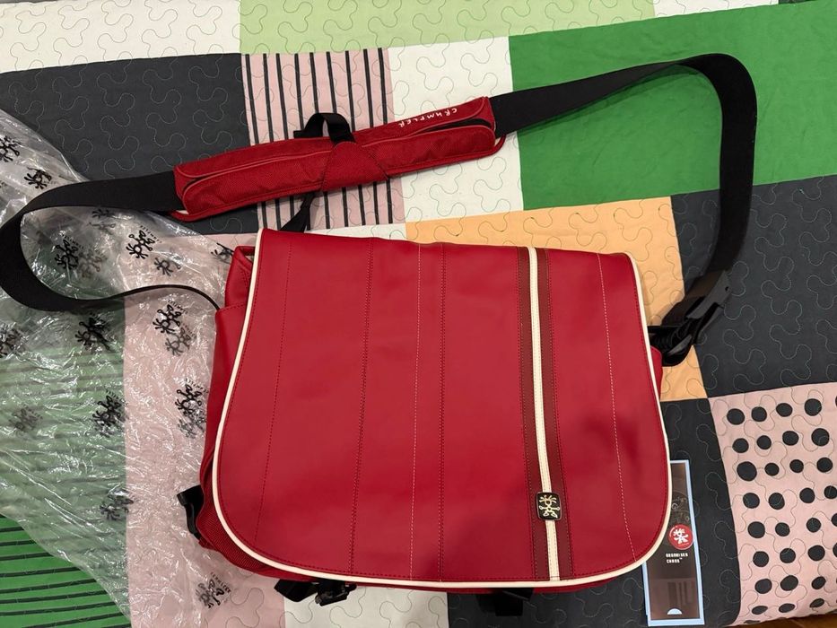 Mala de Ombro/Mensageiro Crumpler - Vermelha (Nova!)