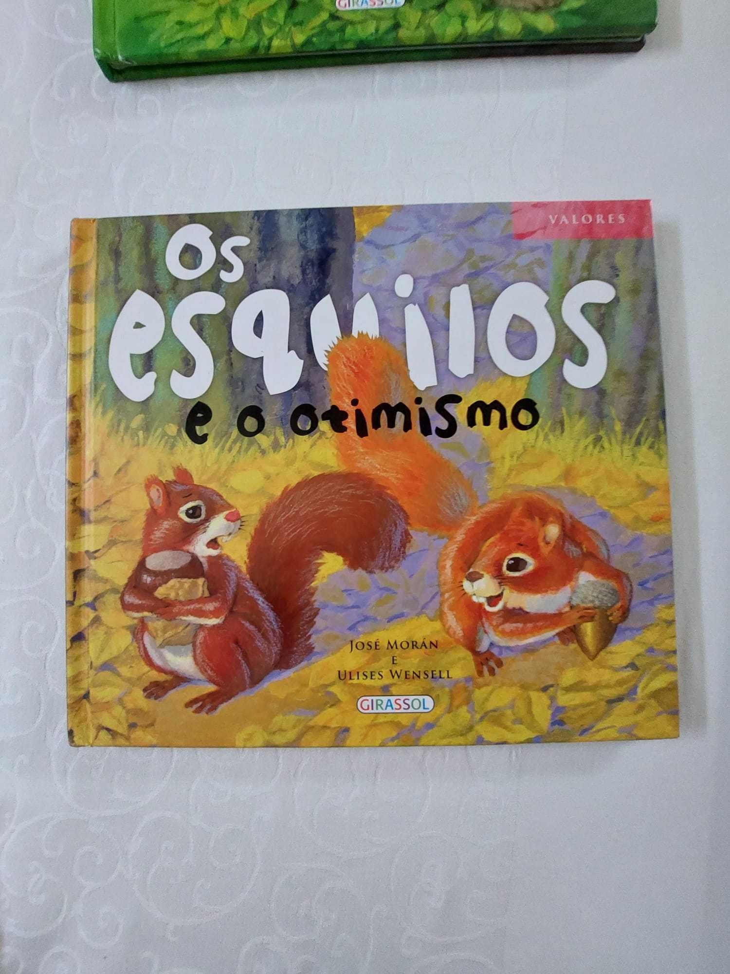 Livros infantis - Os Esquilos e o Gorila