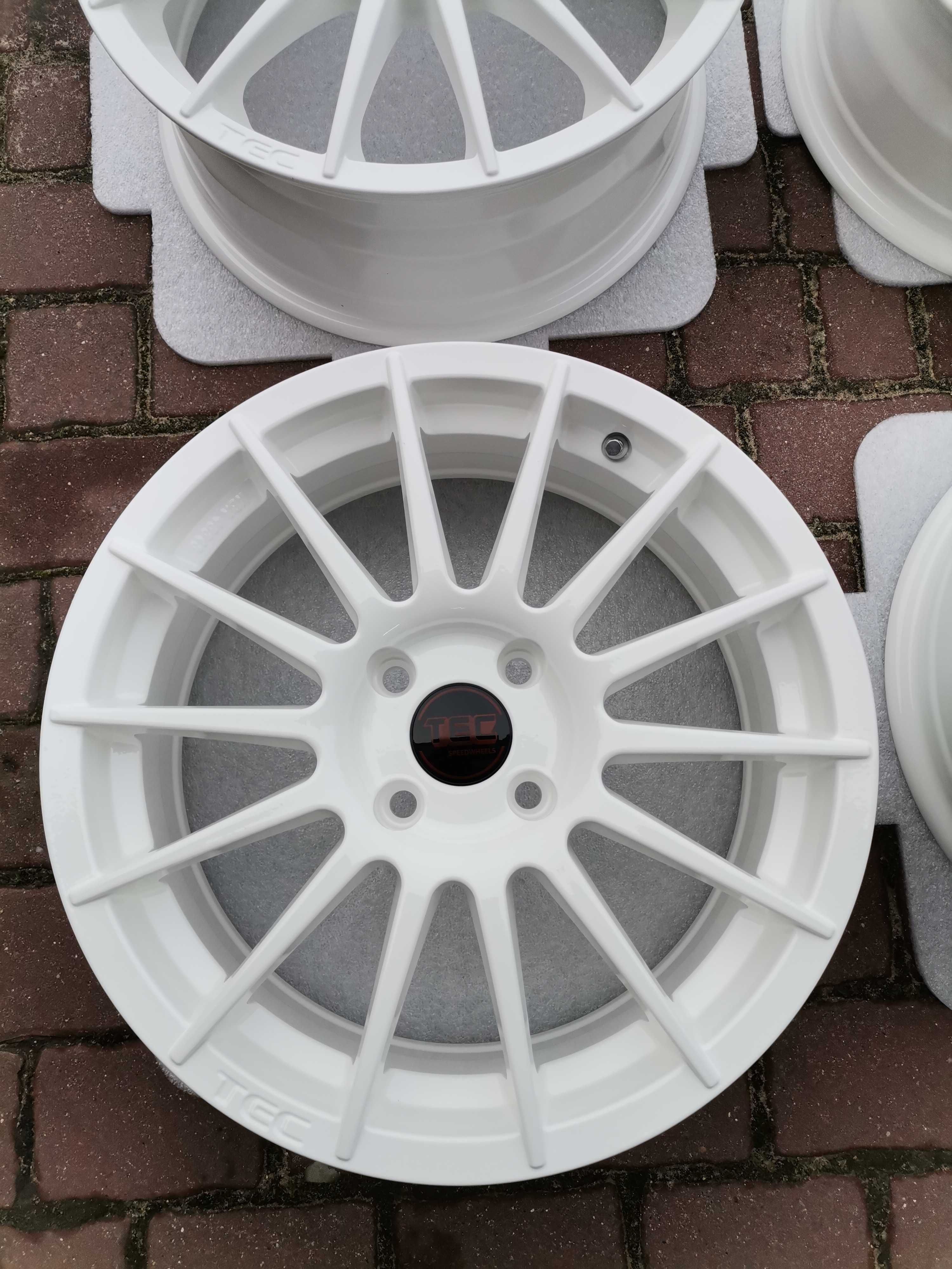 Tec 17'' 4x100 Vw Seat Mini Białe Śliczne.