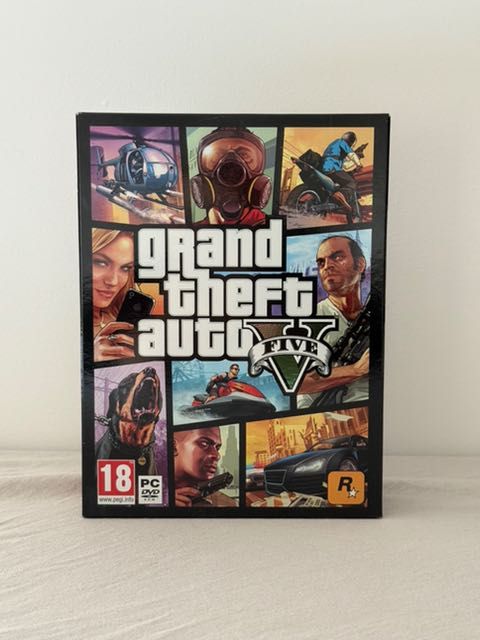 Grand Theft Auto V - wydanie pudełkowe