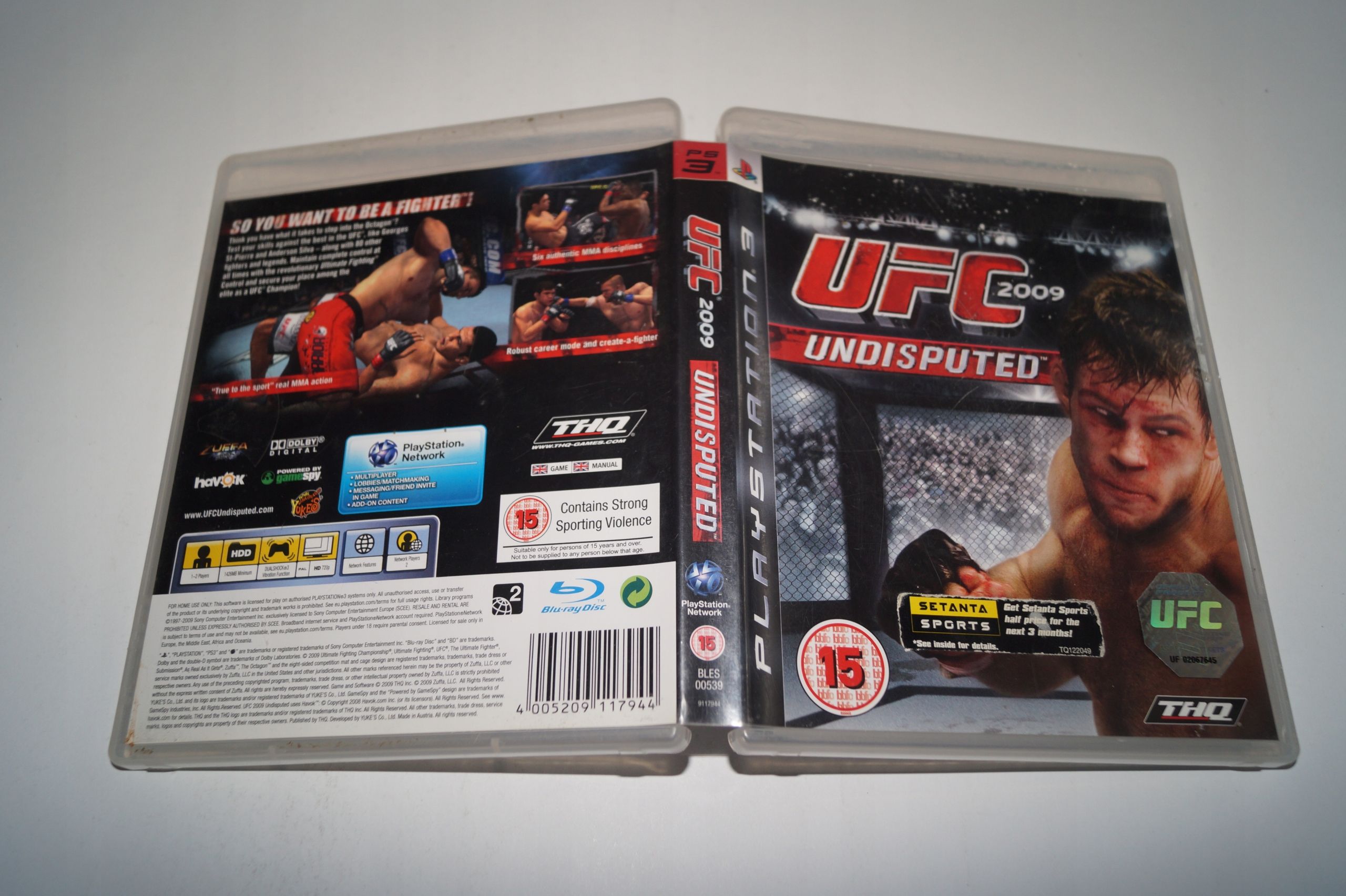 Ufc Undisputed 2009 Ps3