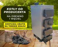 Kocioł kotły piece piec na drewno i węgiel 15 kW do 120 m2 Promocja!