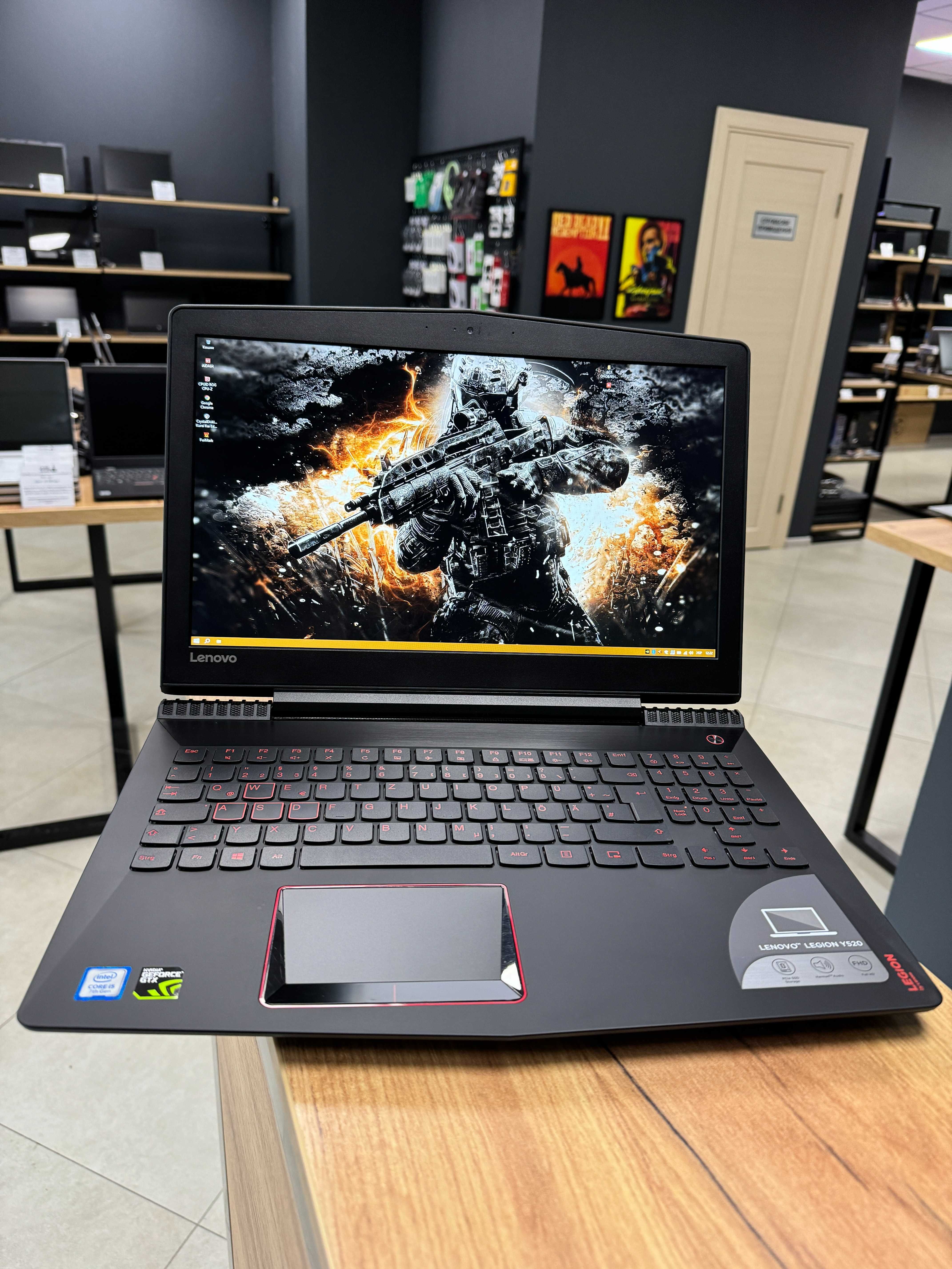 Ігровий Lenovo Legion - i5 7300HQ/GTX 1050Ti 4 GB/500 NVME + SSD/IPS