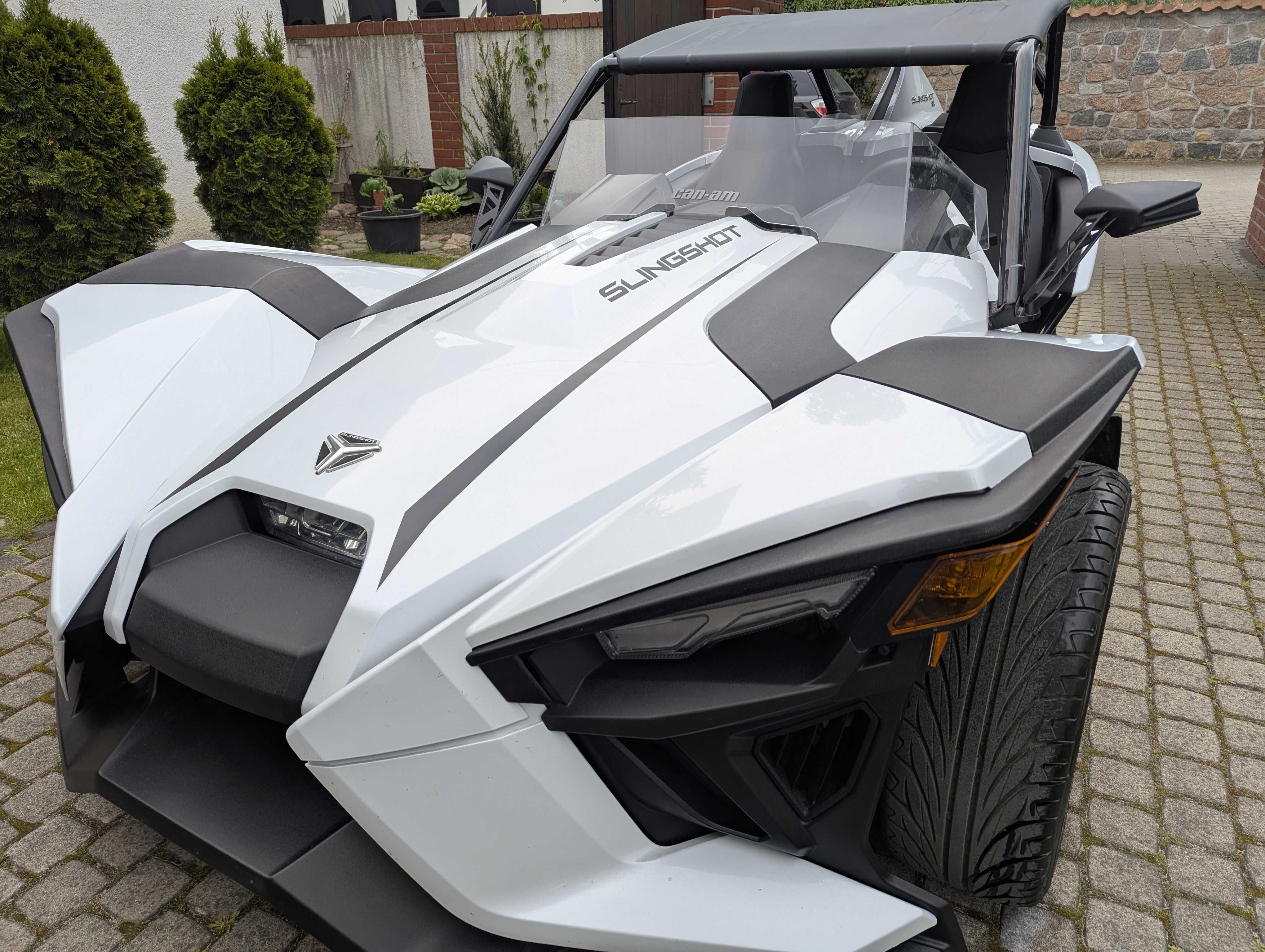 Polaris Slingshot SL 2022 | Tylko 3400 km | Dach + LED podwozie