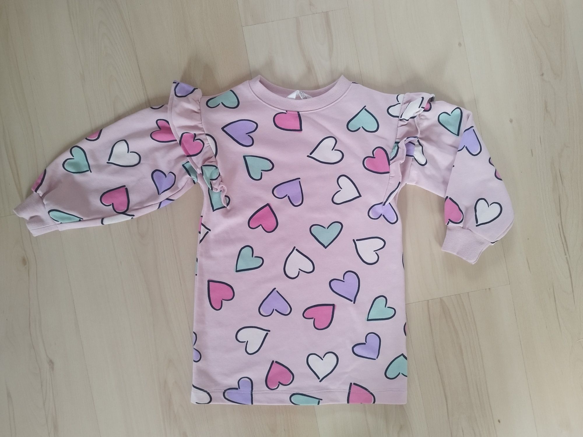 Paka ubranek dla dziewczynki 122 jak nowe H&M, Sinsay