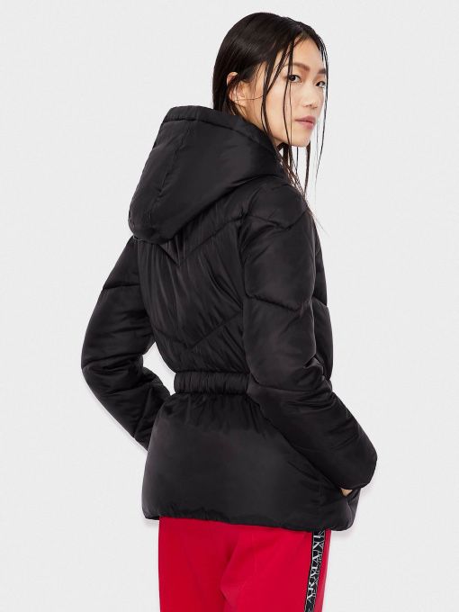 Жіноча куртка Armani Exchange чорна XS. Куртка армани осенняя