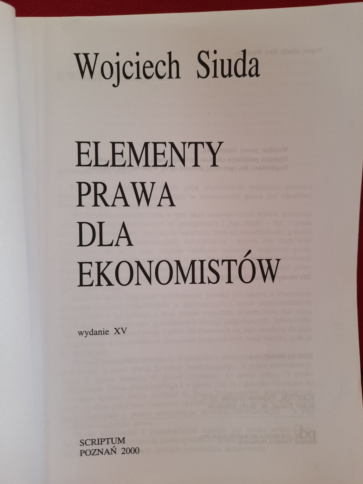 Elementy prawa dla ekonomistow