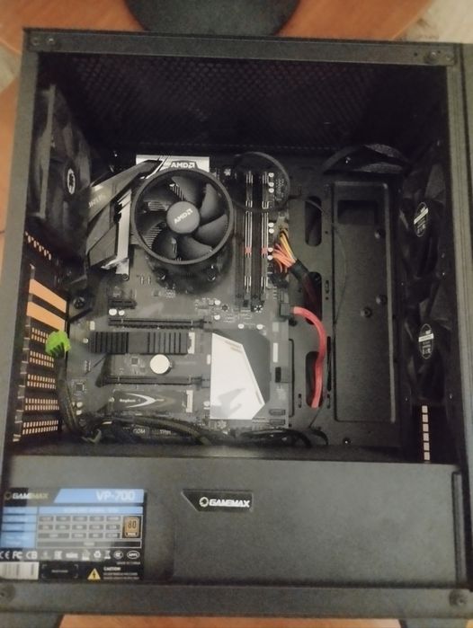 Комп'ютер ігровий AMD 6 ядер 12 потоків (+монітор)