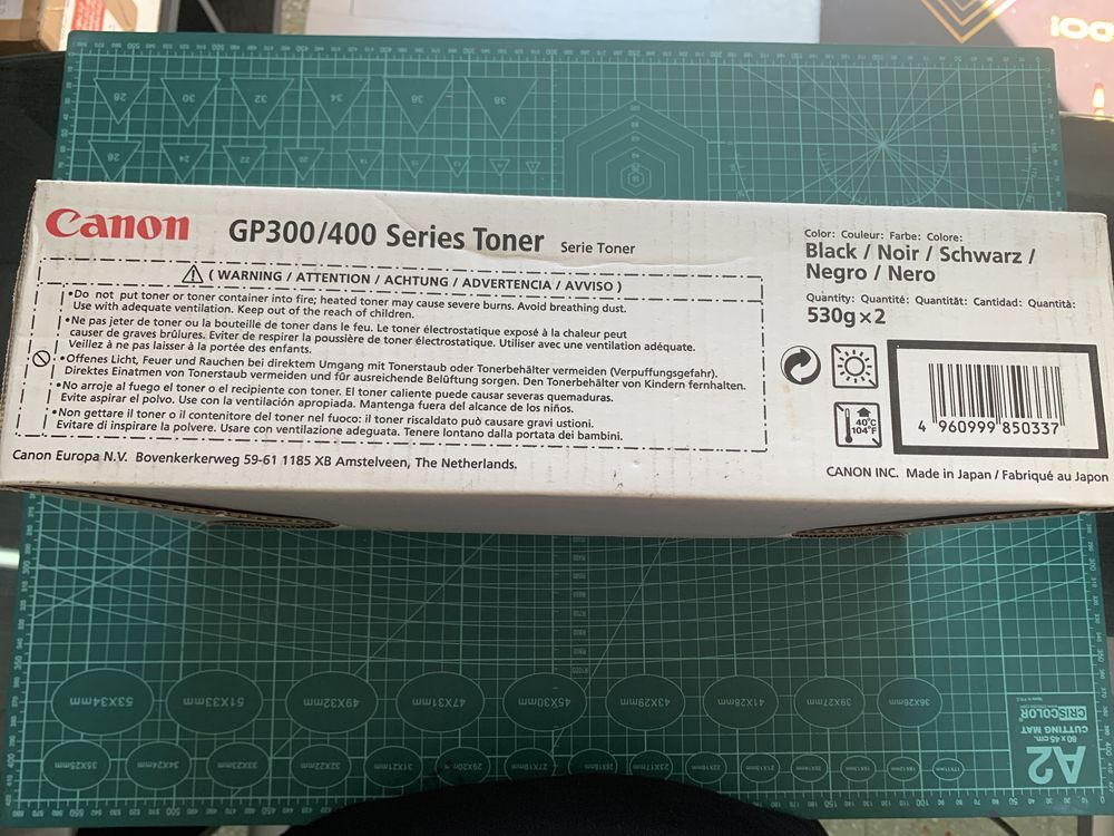 Canon GP-300/400 (Canon 1389A003) Toner Preto