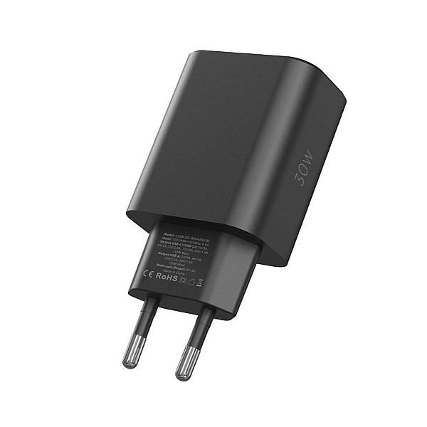 Ładowarka Tech-Protect NC30W sieciowa 2x USB-C PD 30W / USB-A QC 3.0 -