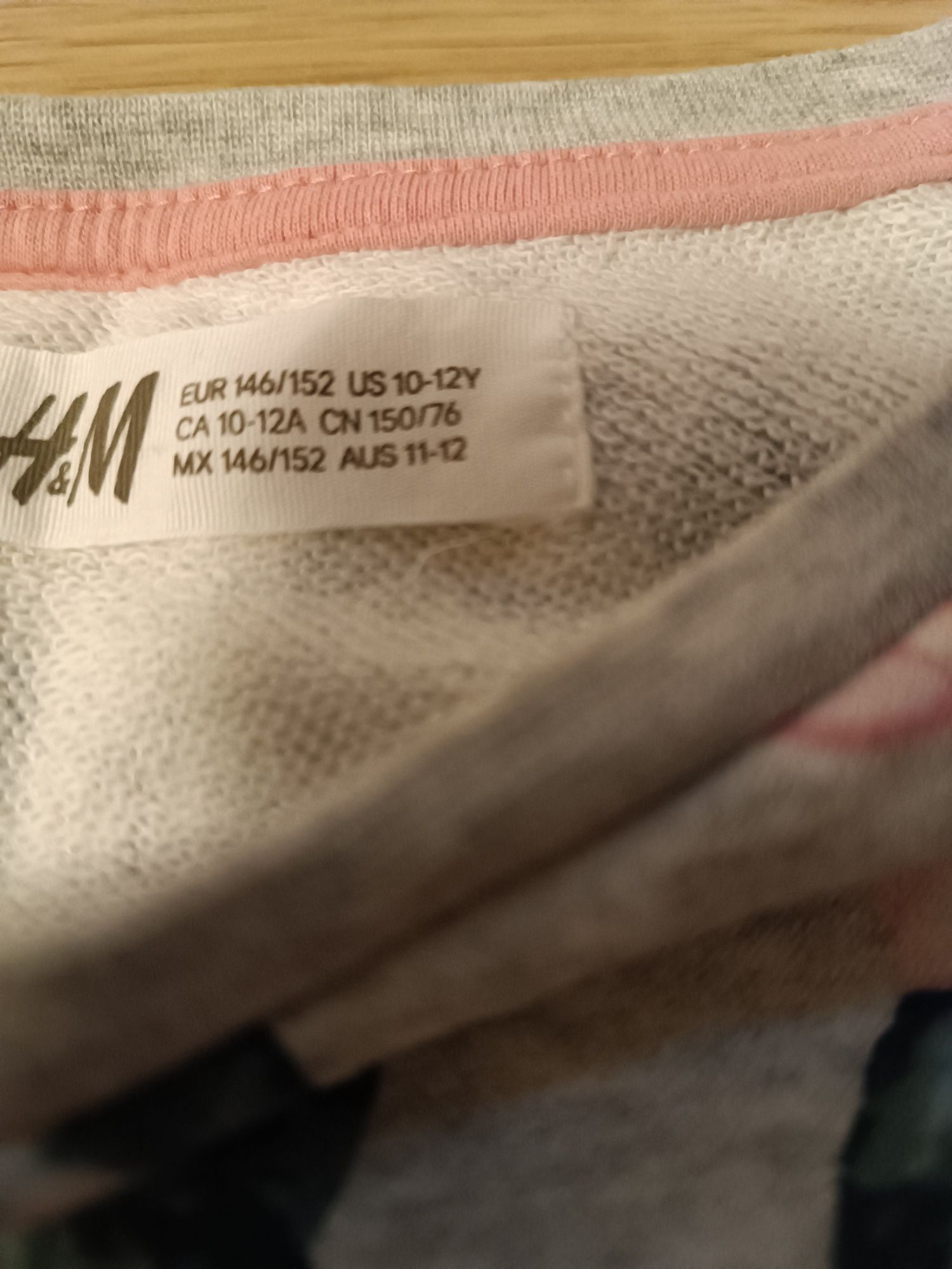 Wiosenna, świąteczna sukienka dla dziewczynki H&M 146/152