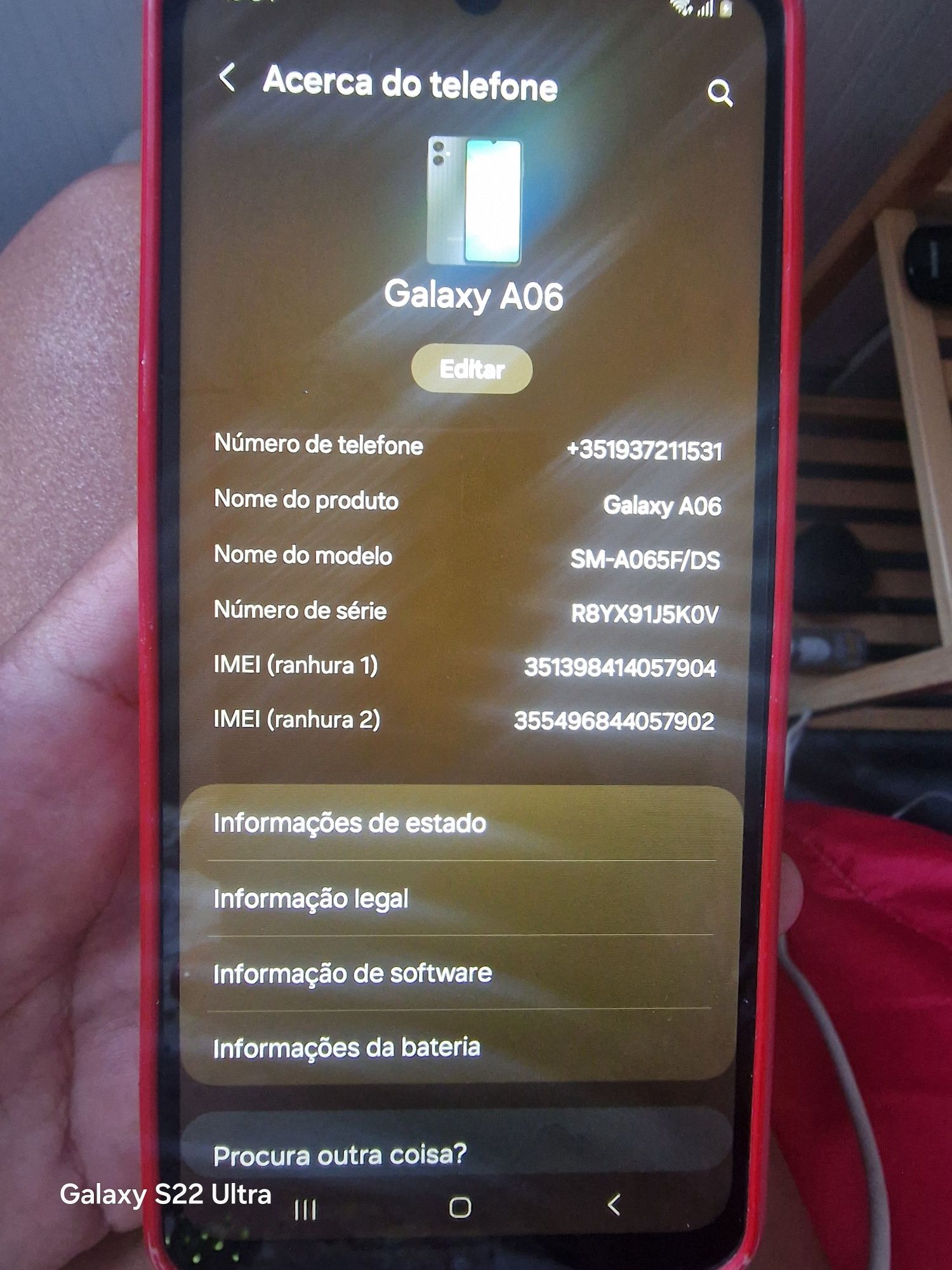 Vendo Samsung a6