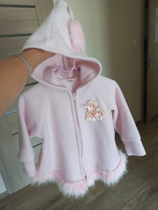 Polarek Płaszczyk jesienny dla dziewczynki 86 92