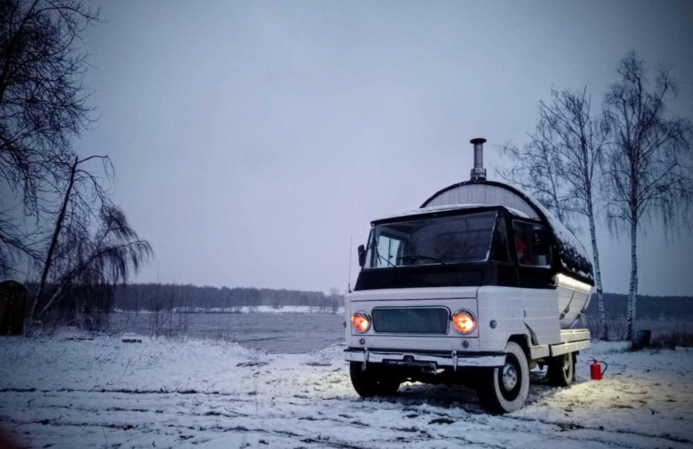 Sauna mobilna na wynajem, Rozgrzany Żuk Radzymin Mazowieckie