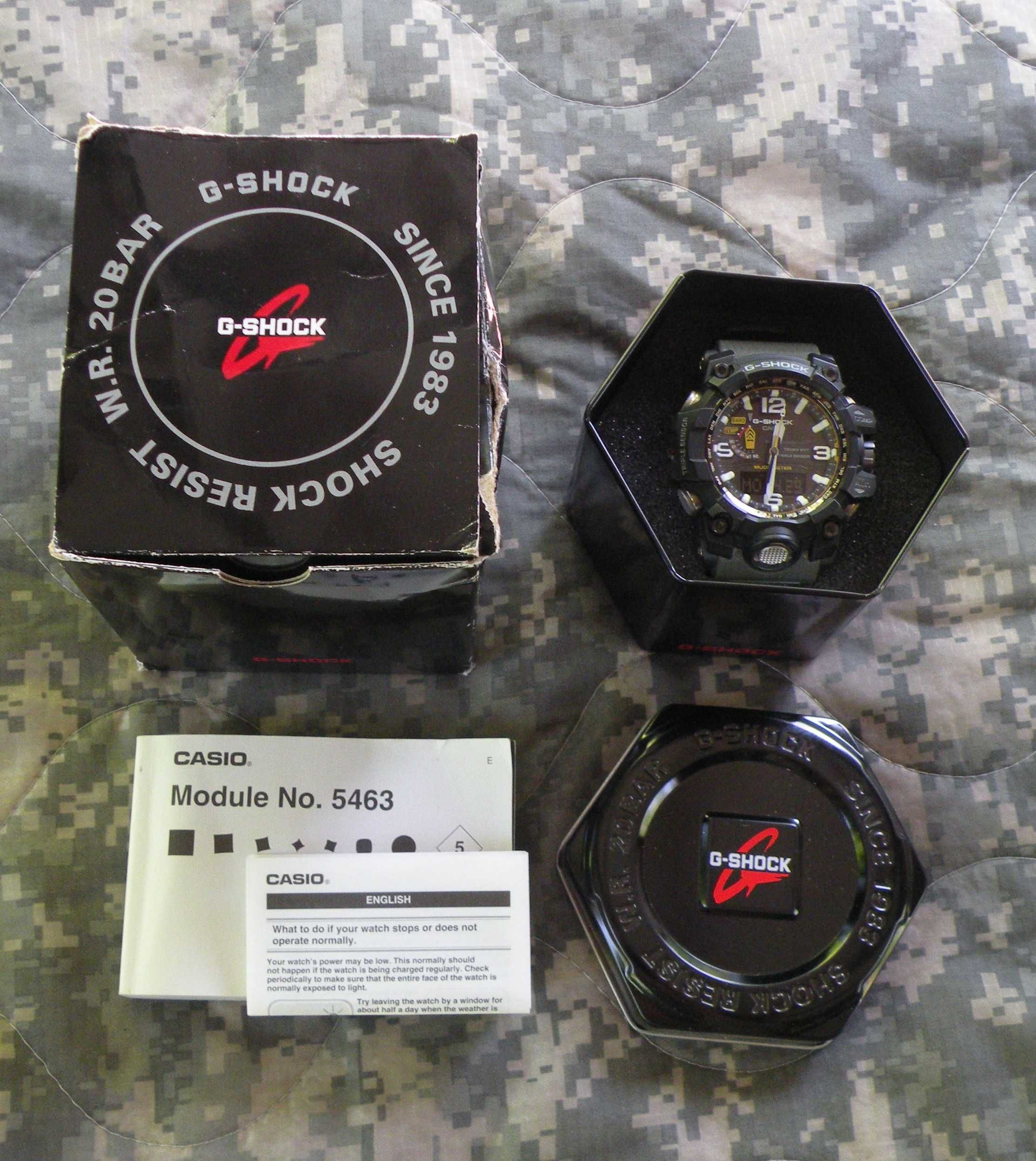 Zegarek CASIO G-shock Mudmaster GWG 1000 1A3ER