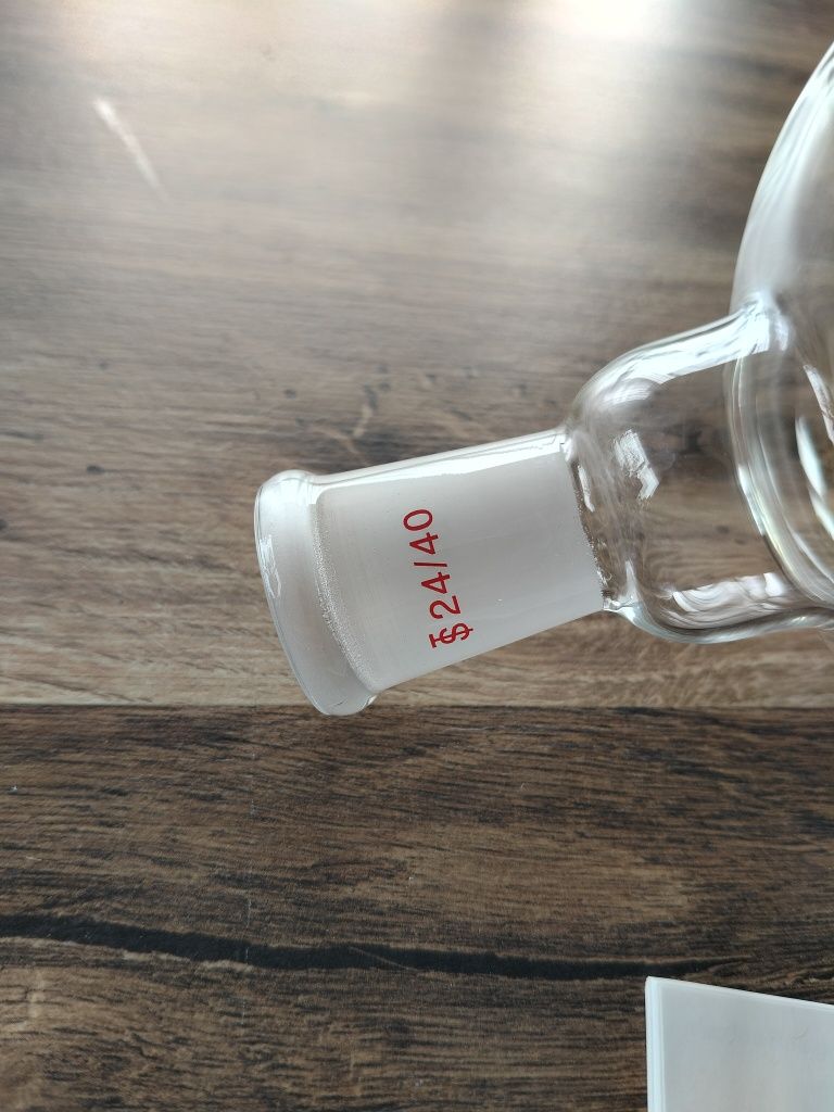StonyLab, szklana butelka, kolba okrągłodenna, 1000ml