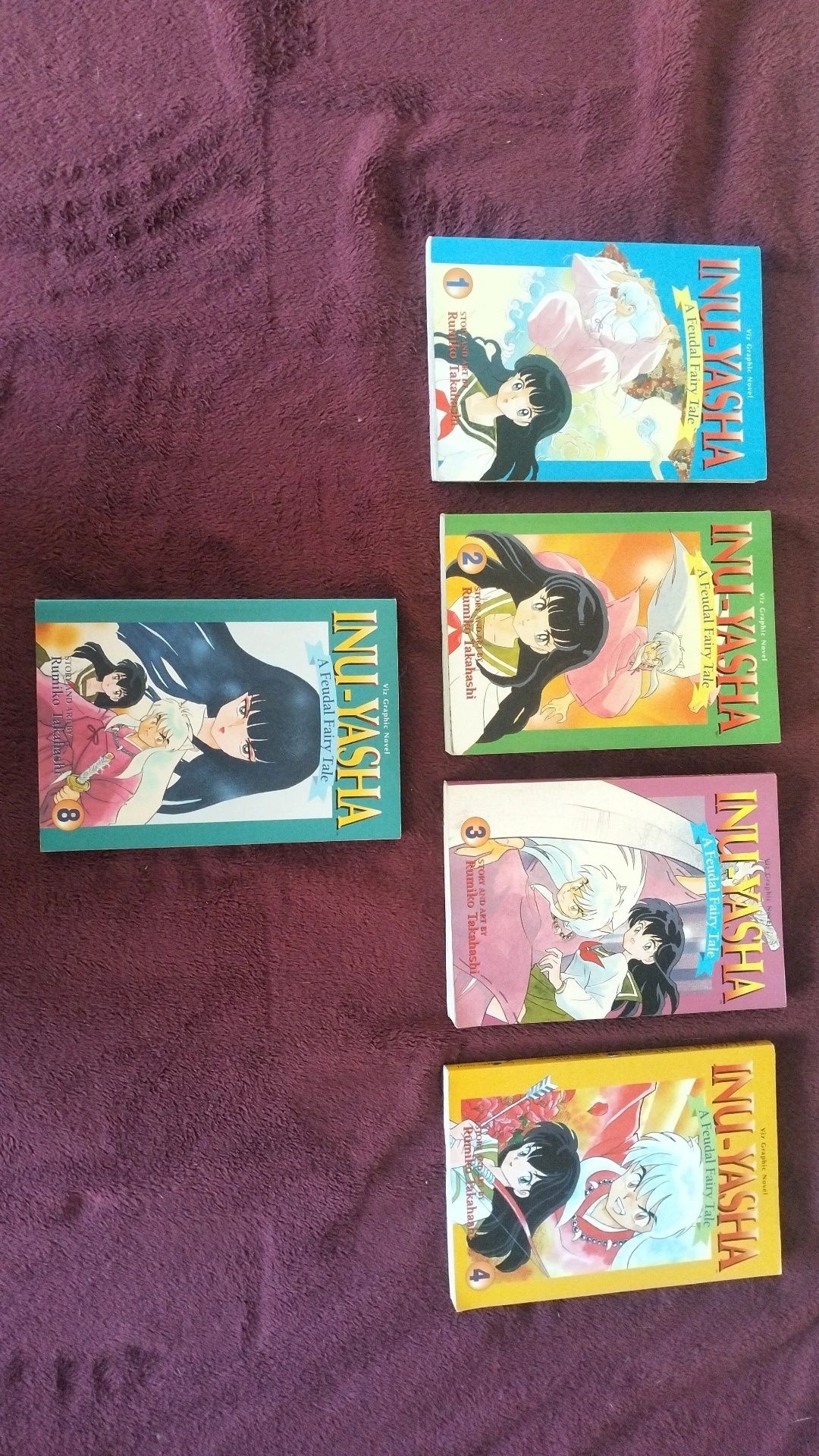 Coleção Mangá Inu-Yasha, em inglês