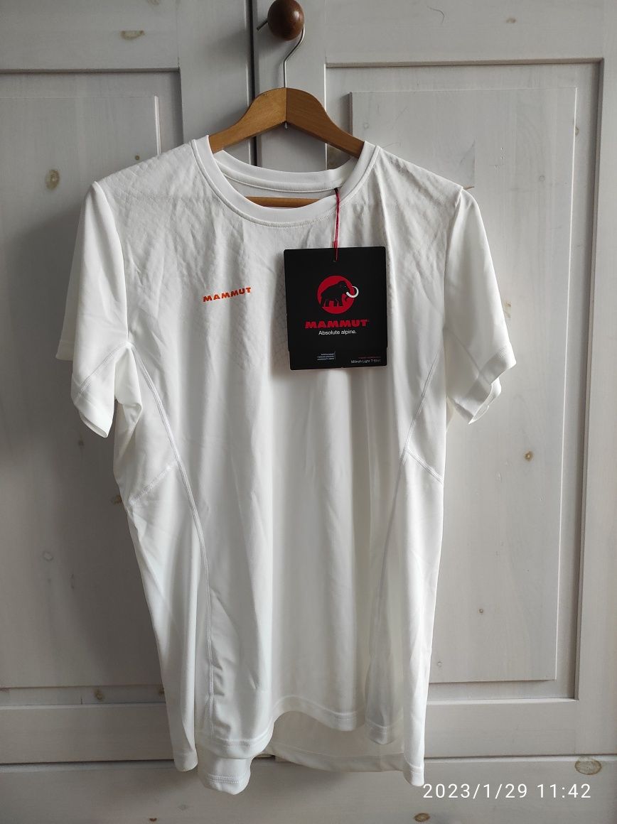 T-shirt damski, koszulka trekkingowa damska Mammut nowa L