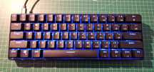 Teclado gaming compacto Dierya DK61SE