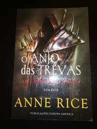 "O Anjo das Trevas - Os Cânticos do Serafim" Anne Rice (Como Novo)