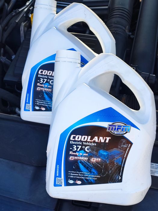 Антифриз для електро та гібридних авто MPM -37°C, 5 літрів
