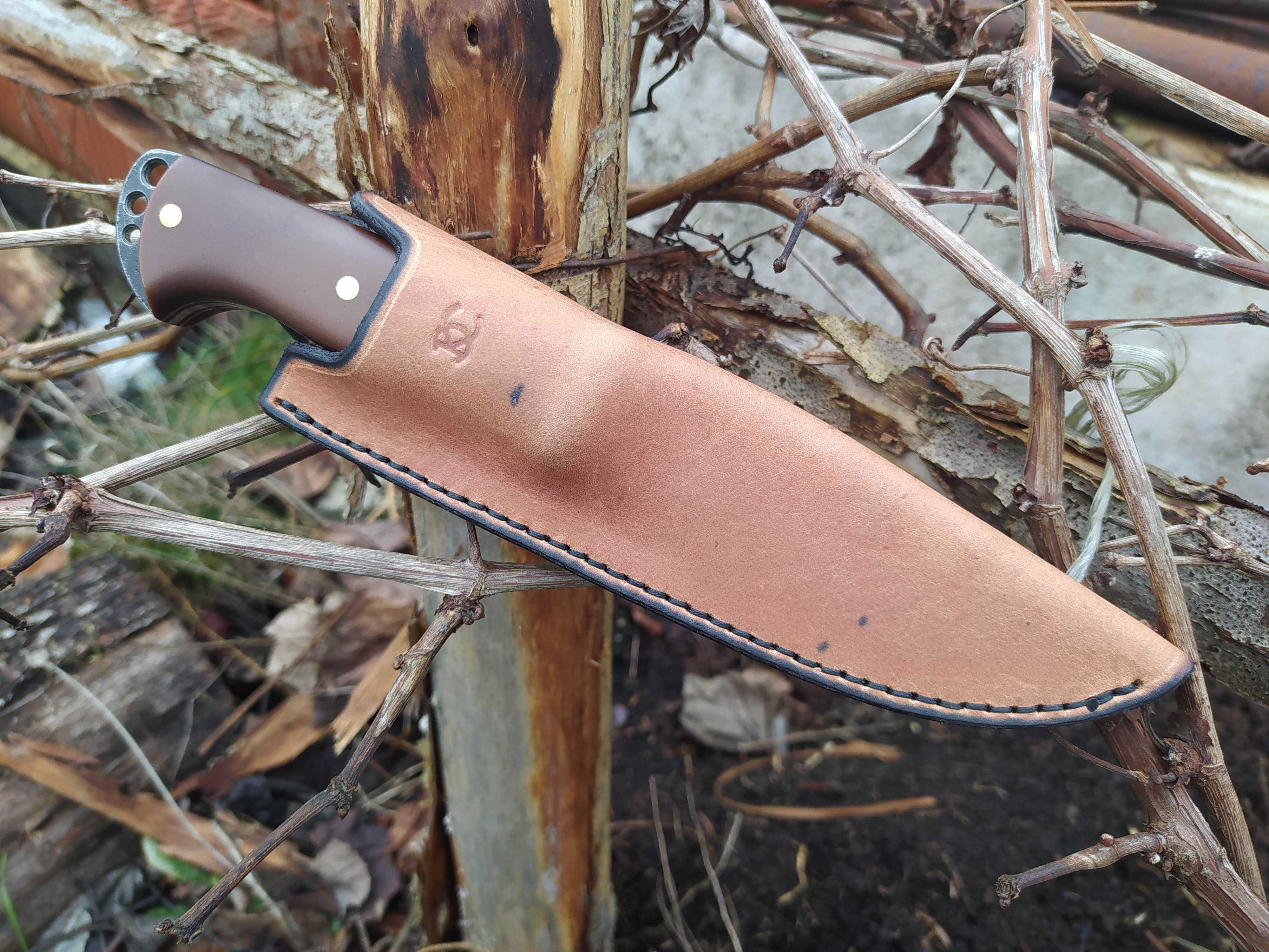 Nóż bushcraft handmade custom knives knifemaking survival