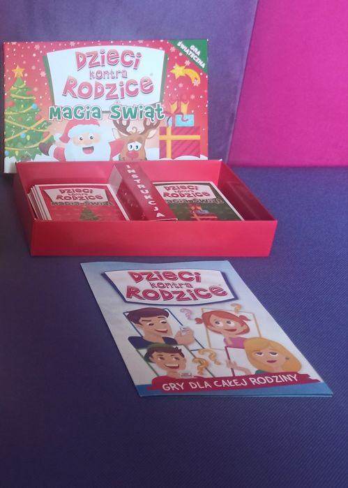 "Dzieci kontra Rodzice - Magia świąt" gra karciana