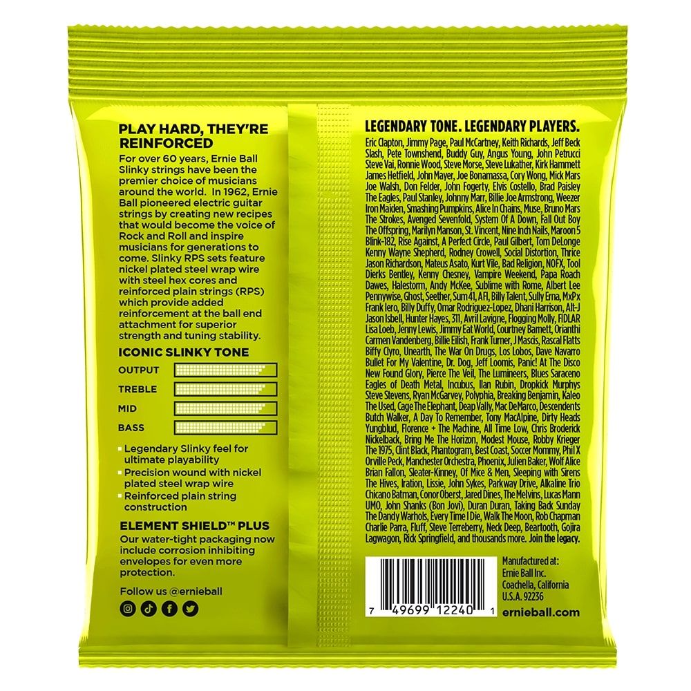 Ernie Ball 2240 (10-46) RPS Slinky (struny do gitary elektrycznej)