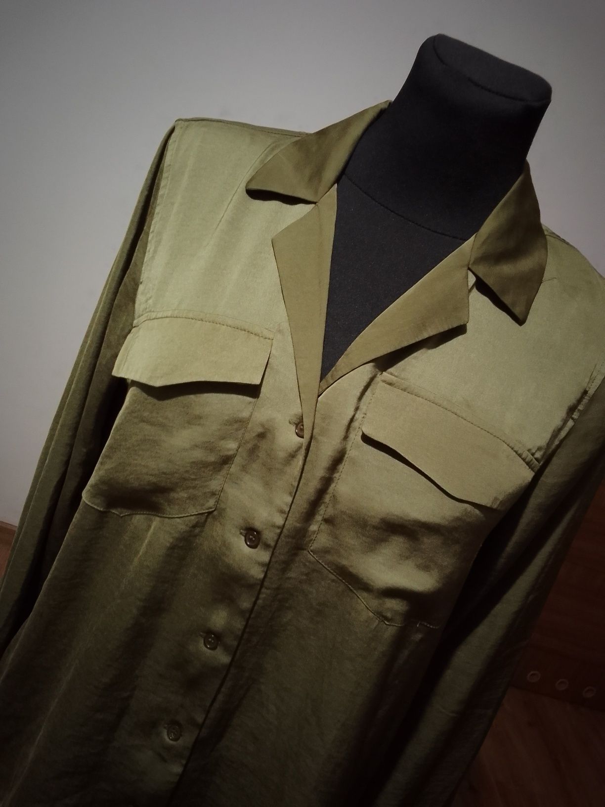 Costes basic koszula khaki damska M