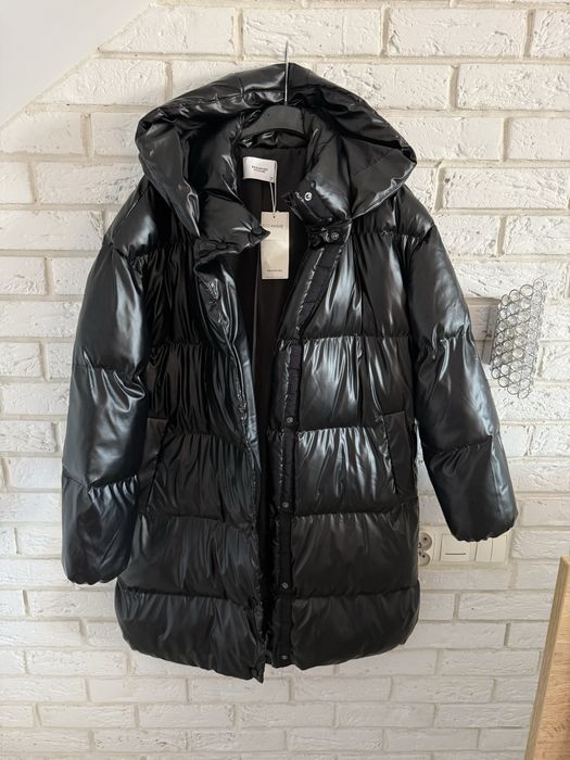 Reserved nowa kurtka pikowany płaszcz z kapturem rozmiar 34 xs Zara