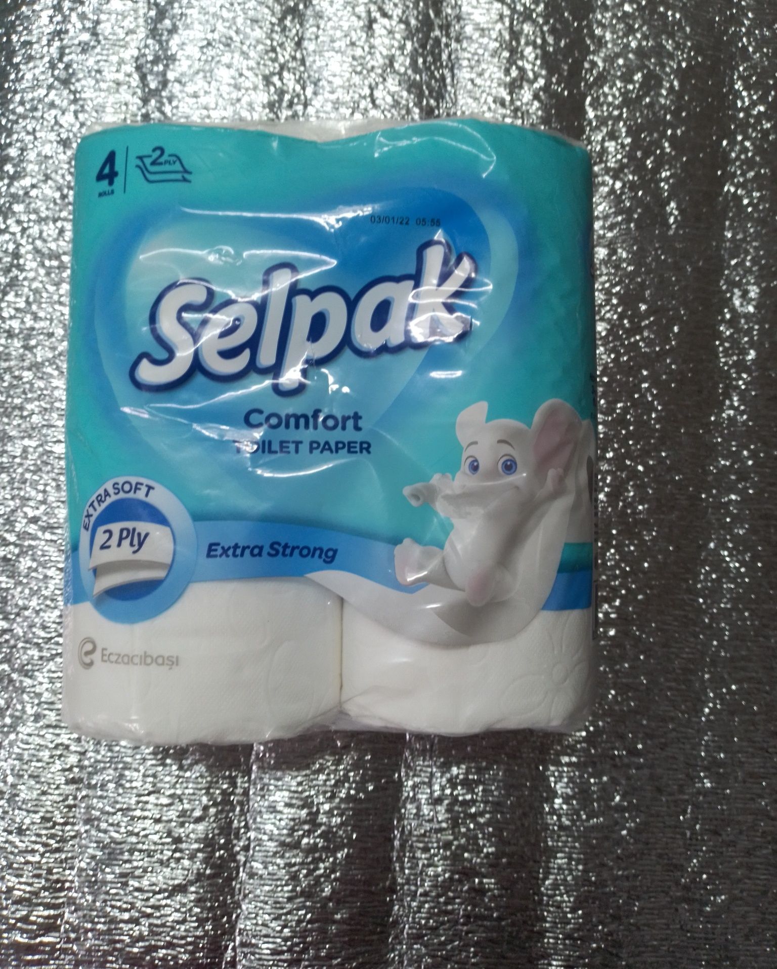 Детская туалетная бумага Selpak comfort