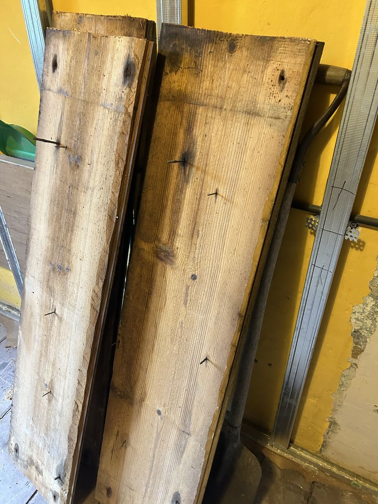 Stare deski z rozbiurki