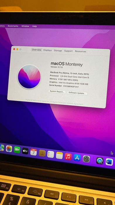 MacBook Pro 13” Retina i5 - 8GB RAM