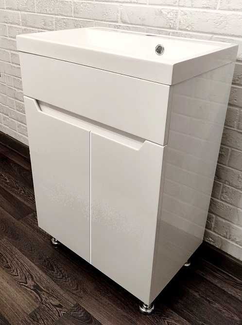 Тумба с раковиной, умывальником шириной 50, 55, 60 см. Мебель в ванную