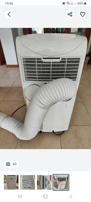 Ar condicionado PORTÁTIL, quente ou frio com comando