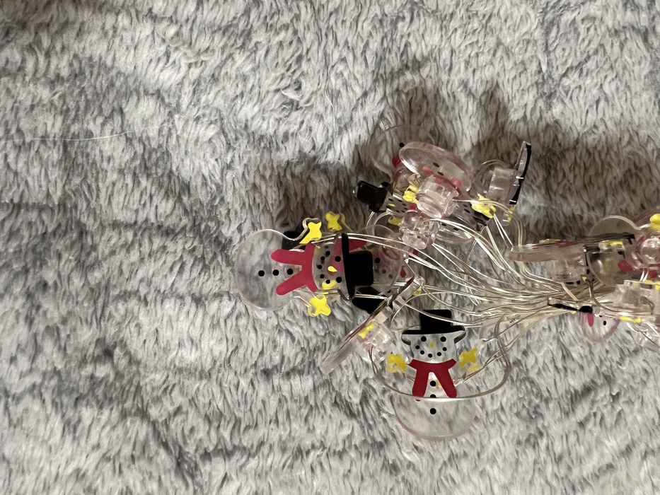 Гірлянда новорічна зі сніговичками, 2 м