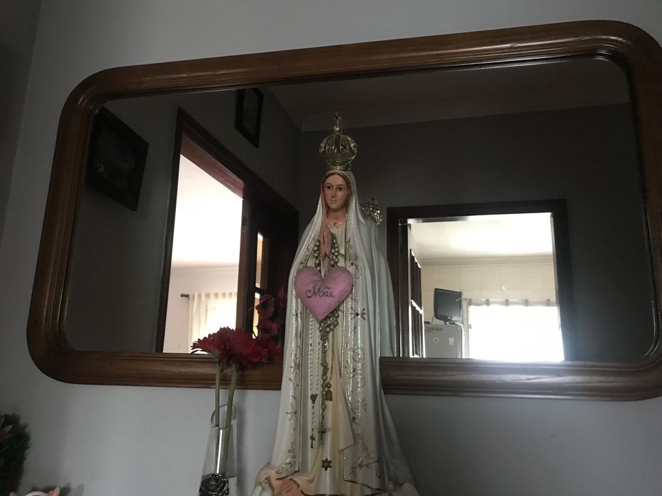 Móvel de entrada e espelho