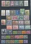 Selos Portugal 1949/1955, Lote com 43 Selos