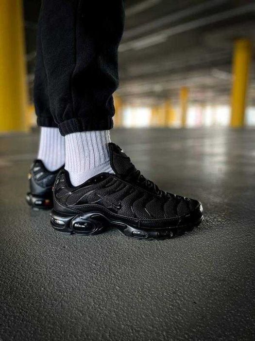 Кроссовки Мужские Nike Air Max Plus TN Ultra Black/Кросівки Найк Тн