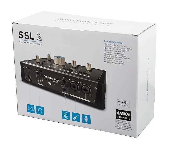 Новий Solid State Logic SSL2 USB Audio Interface аудіокарта