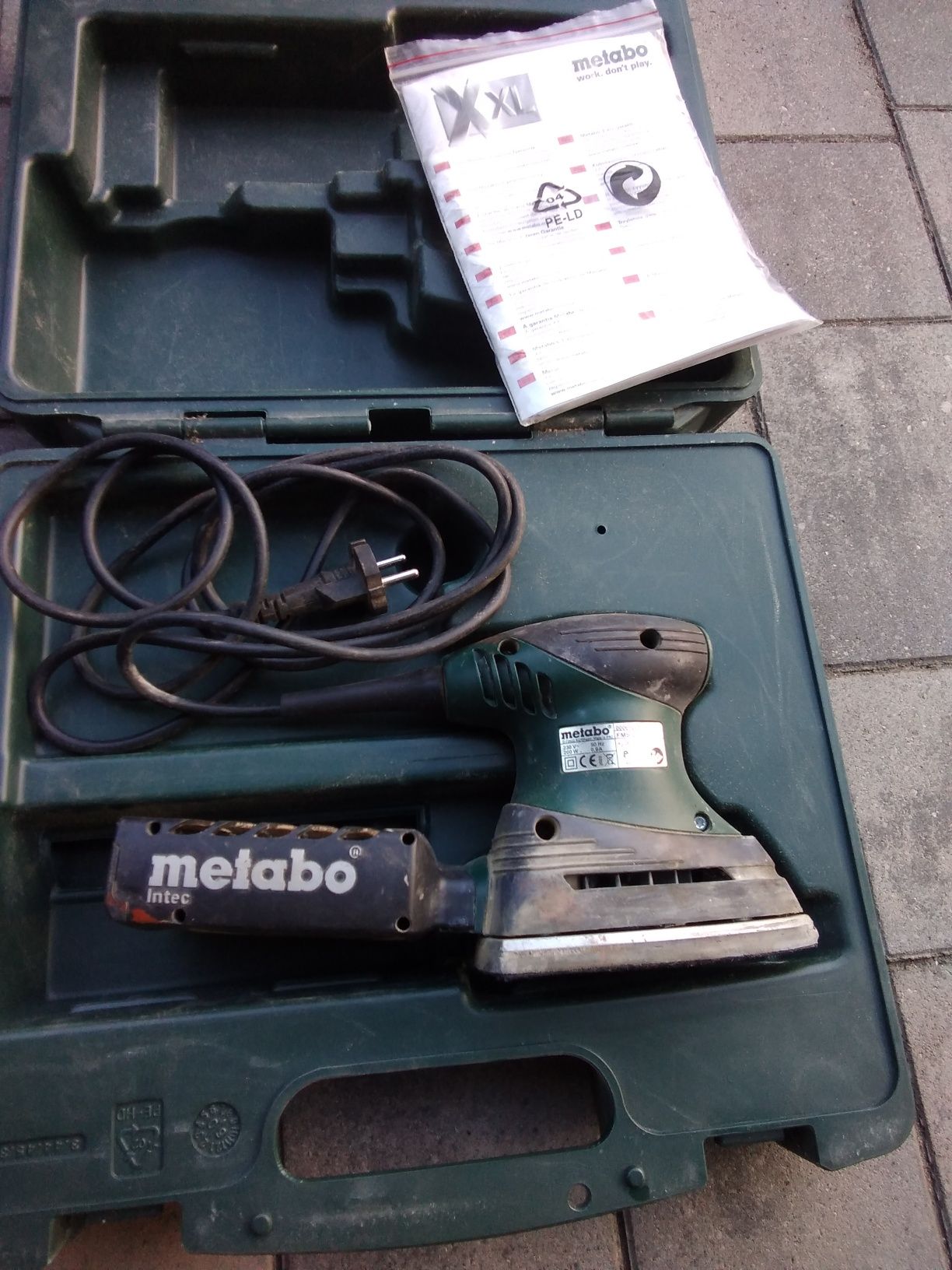 Szlifierka oscylacyjna Metabo FMS 200 Intec
