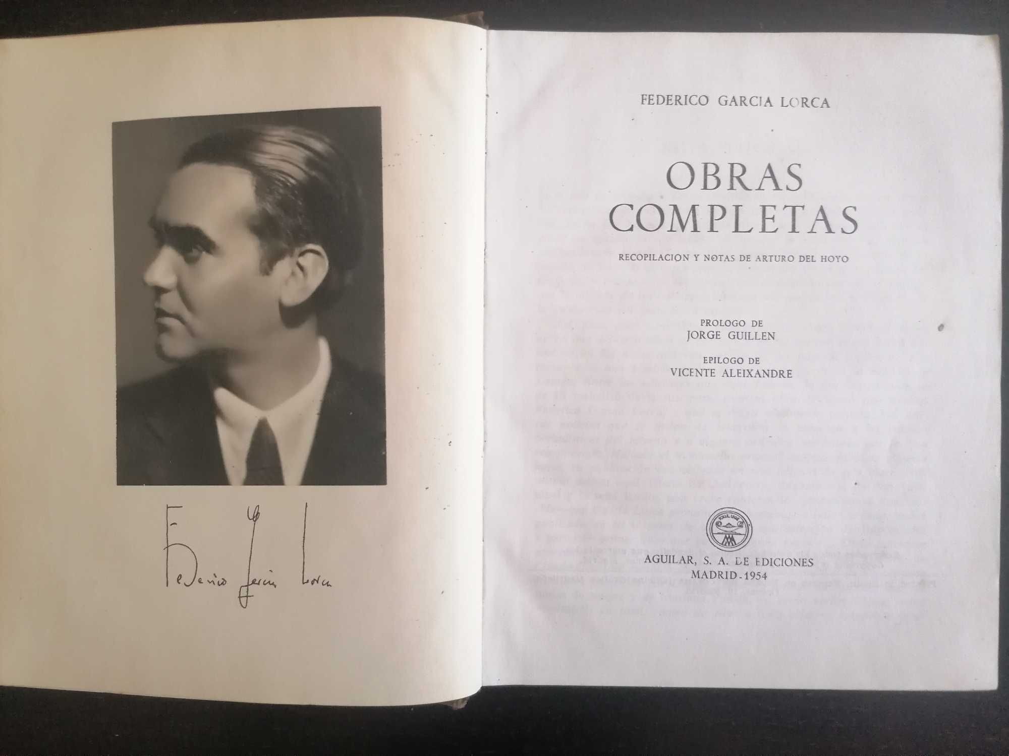 Frederico Garcia Lorca // Obras Completas (1ª. edi)