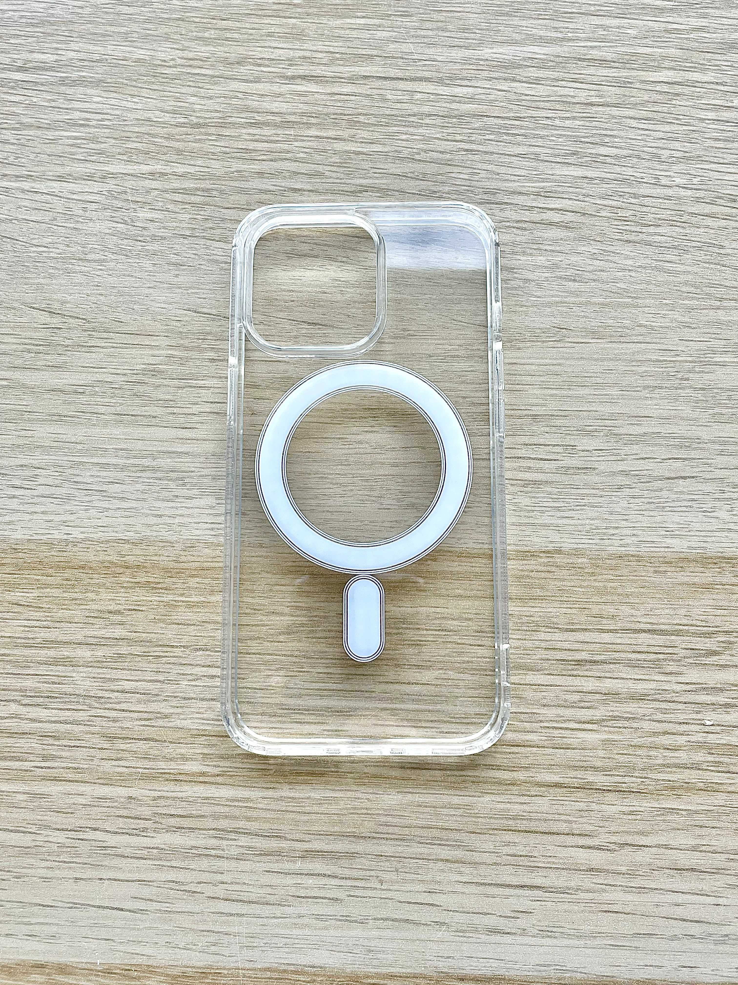 Przezroczyste Silikonowe Etui z MagSafe do iPhone 13 Pro – Nowe