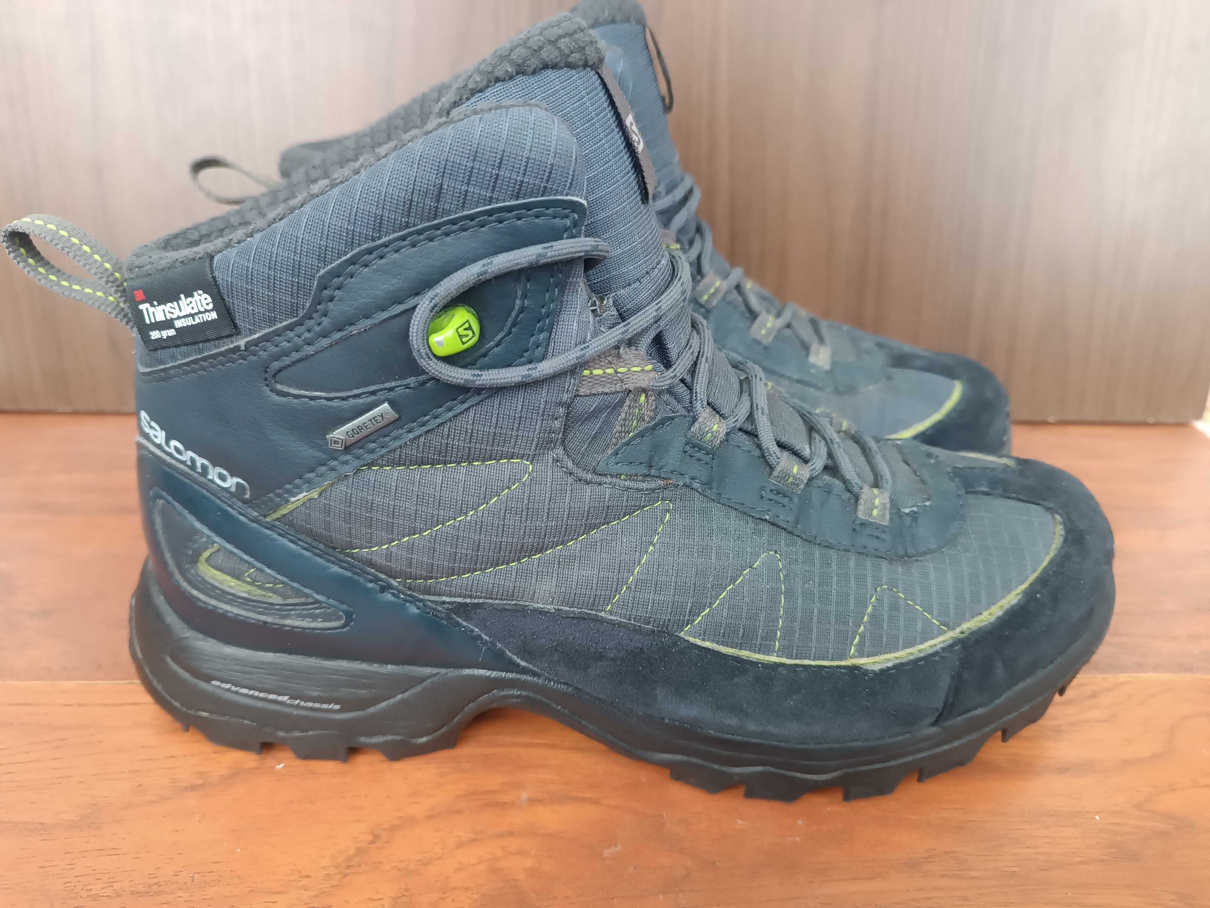 Ботинки Salomon X mid Gore Tex оригинал 42 зима 27 см