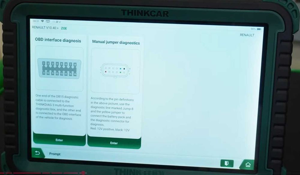 Супер Ціна! Найбільша база покриття Електрокарів сканер Thinkcar EVD