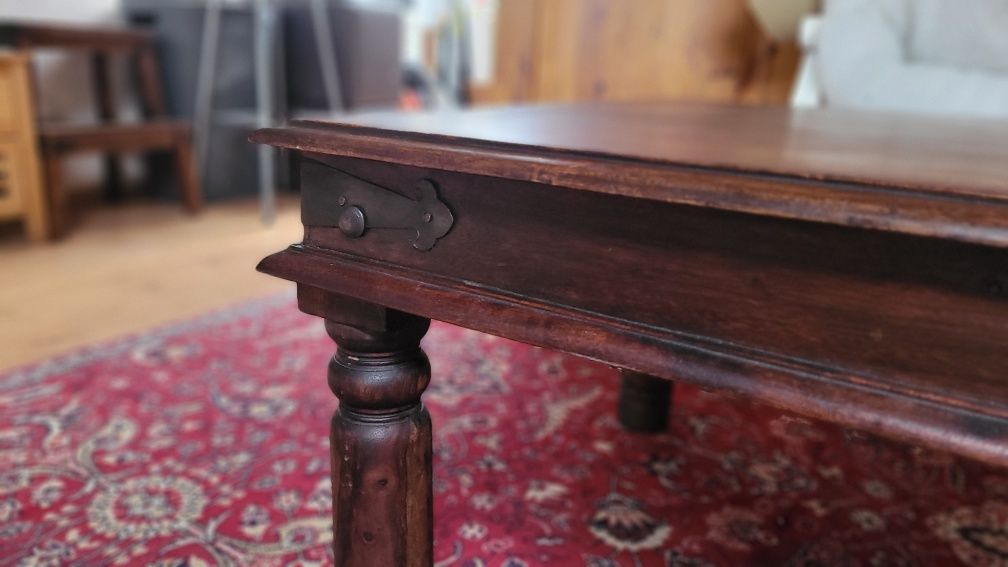 Ława stolik kolonialne drewniany palisander