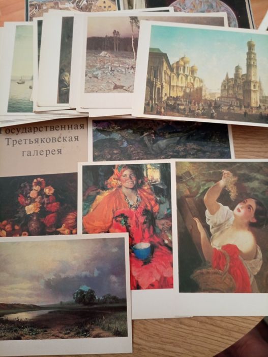 Набір листівок з витворами мистецтва