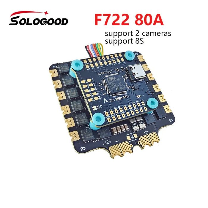 18шт. Sologood f722 80A 8S stack стек